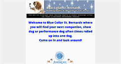 Desktop Screenshot of bluecollarsaints.com