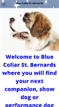 Mobile Screenshot of bluecollarsaints.com